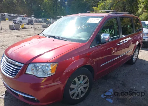 2012 Chrysler Town & Country Touring-L z USA, uszkodzony, nr VIN 2C4RC1CG9CR345115